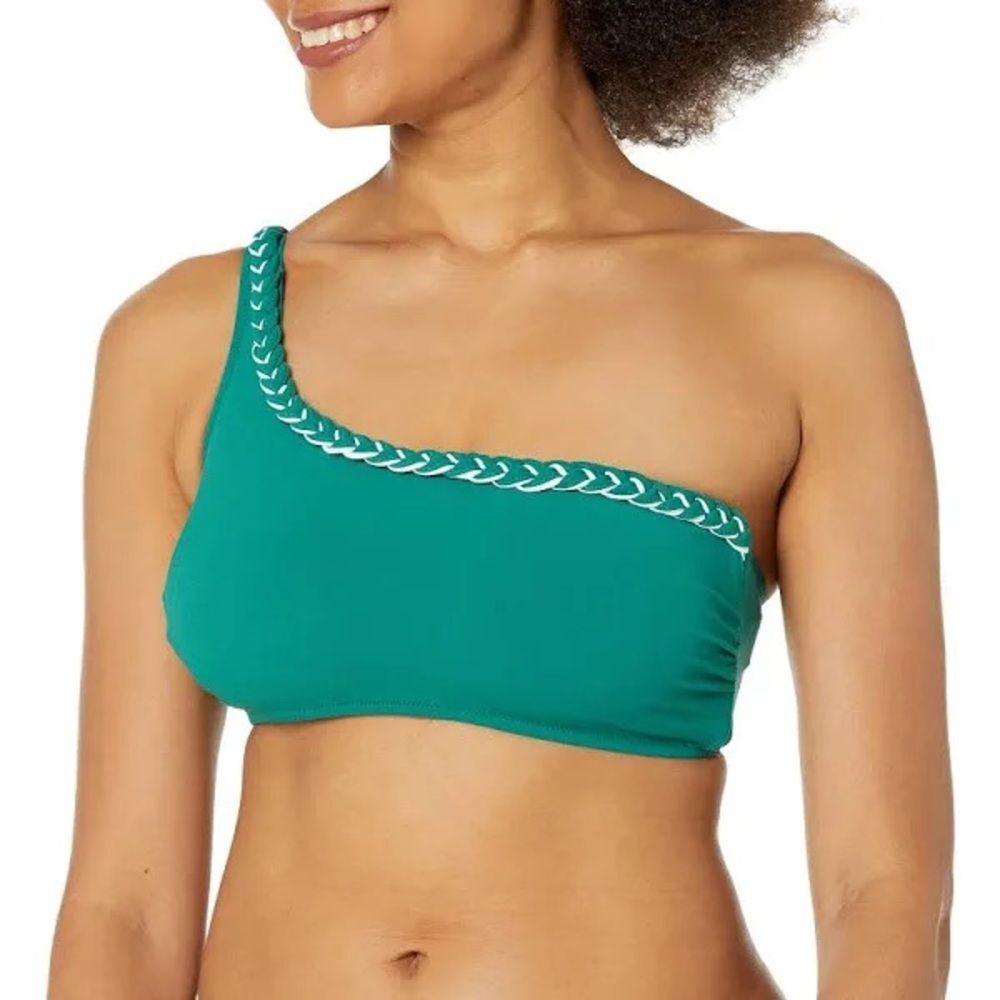 Profile by Gottex Kundala One Shoulder Bikini Top Size 6 NWT